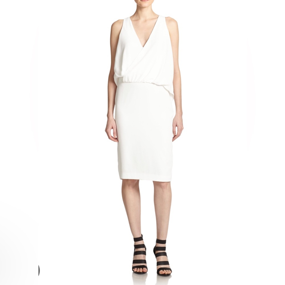 Elizabeth and James White Cocktail dress